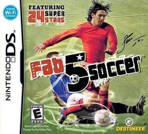 Fab 5 Soccer (SQUiRE) (USA) Game Cover